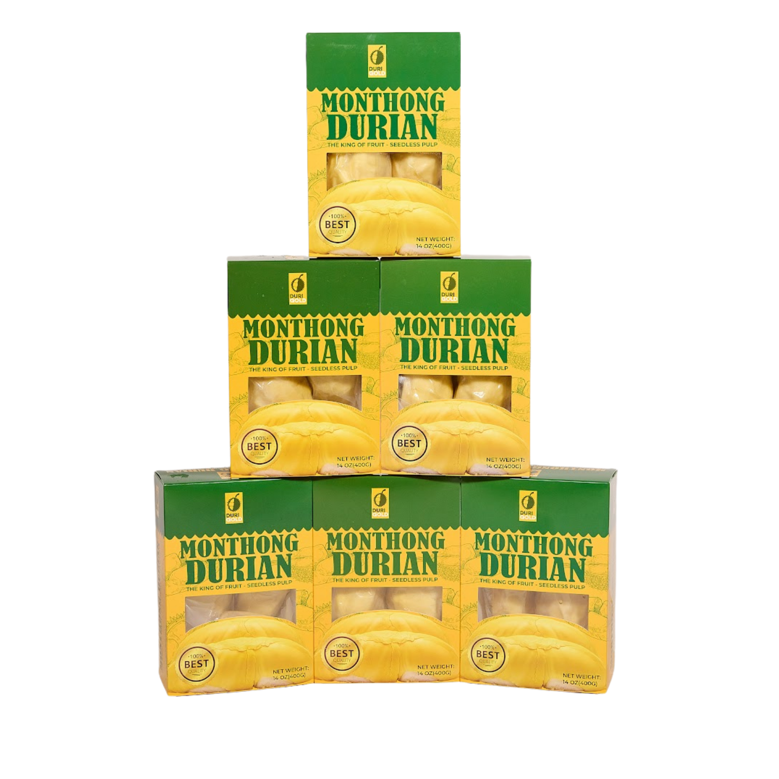 PREMIUM MONTHONG DURIAN SEEDLESS PULP 14.1oz